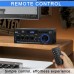ARESGAME AK45 Bluetooth Stereo Receiver Amplifier 300W x2 2 Channel HiFi Audio Amp with FM Radio USB SD MIC Inputs Bass Treble Control for Home Stereo Karaoke Party Speakers