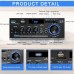 ARESGAME AK45 Bluetooth Stereo Receiver Amplifier 300W x2 2 Channel HiFi Audio Amp with FM Radio USB SD MIC Inputs Bass Treble Control for Home Stereo Karaoke Party Speakers
