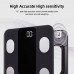 ARESGAME Smart Scale for Body Weight Digital Bathroom Scale Body Fat BMI Body Composition Analyzer with Smartphone App 400 lbs Capacity Bluetooth Health Monitor Black
