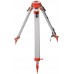 ARESGAME Aluminum Surveying Tripod with 5/8"-11 Thread Flat Head Quick Clamp Heavy Duty Survey Tripod for Auto Level Laser Level Theodolite Construction Equipment